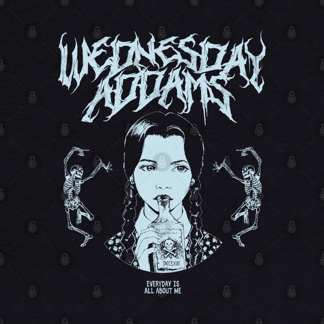 Wednesday Addams Metal by Dayat The Thunder